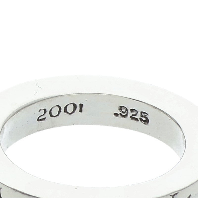 Chrome Hearts 3mm Spacer FUCKYOU Silver Ring Size 10.5