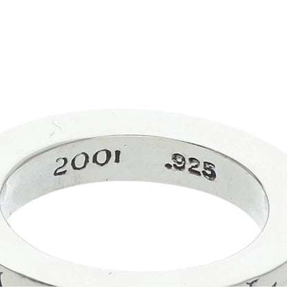 Chrome Hearts 3mm Spacer FUCKYOU Silver Ring Size 10.5