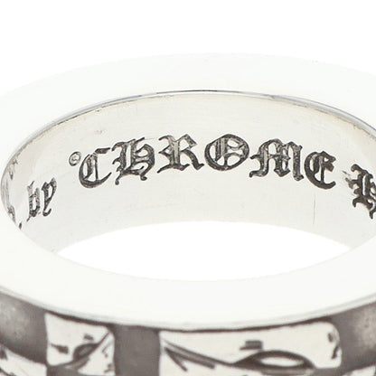 Chrome Hearts 99 EYES 6mm Spacer Silver Ring Size 6.5