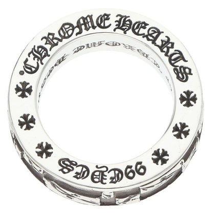 Chrome Hearts 99 EYES 6mm Spacer Silver Ring Size 6.5