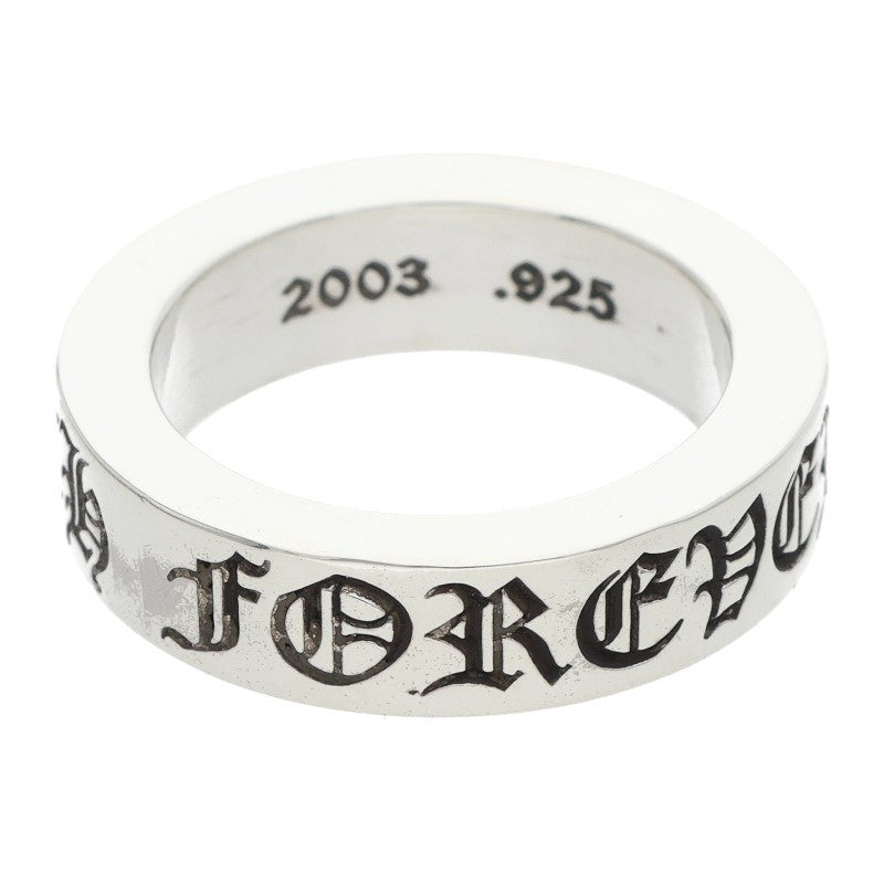 Chrome Hearts 6mm Spacer Forever Silver Ring Size ONE SIZE