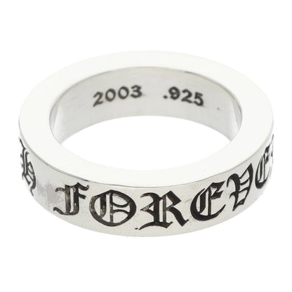 Chrome Hearts 6mm Spacer Forever Silver Ring Size ONE SIZE