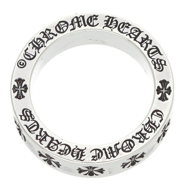 Chrome Hearts 6mm Spacer Forever Silver Ring Size ONE SIZE