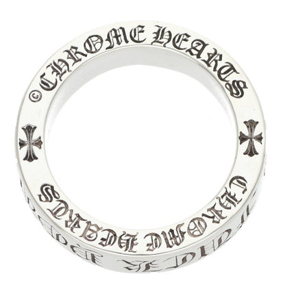 Chrome Hearts 6mm Spacer FUCKYOU Silver Ring Size 17.5