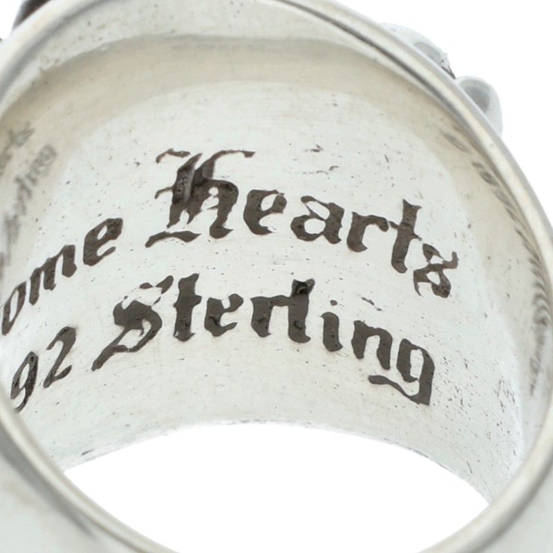 Chrome Hearts Keeper Sterling Silver Ring Size ONE SIZE