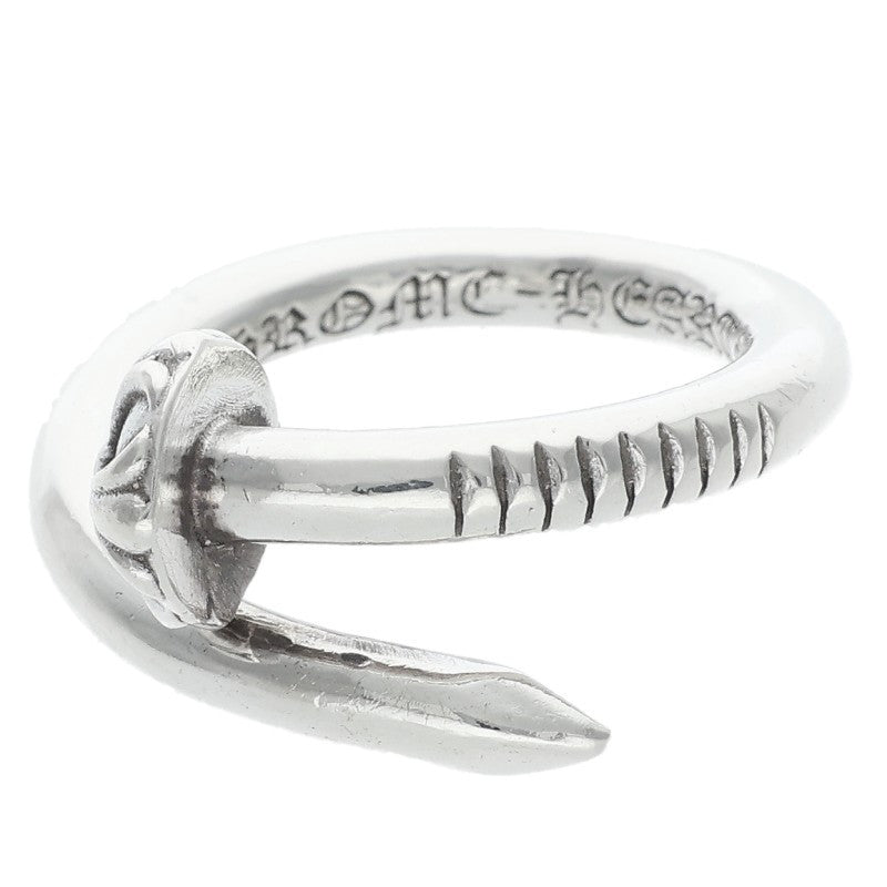 Chrome Hearts NAIL CRSBALL Silver Ring Size 10.5