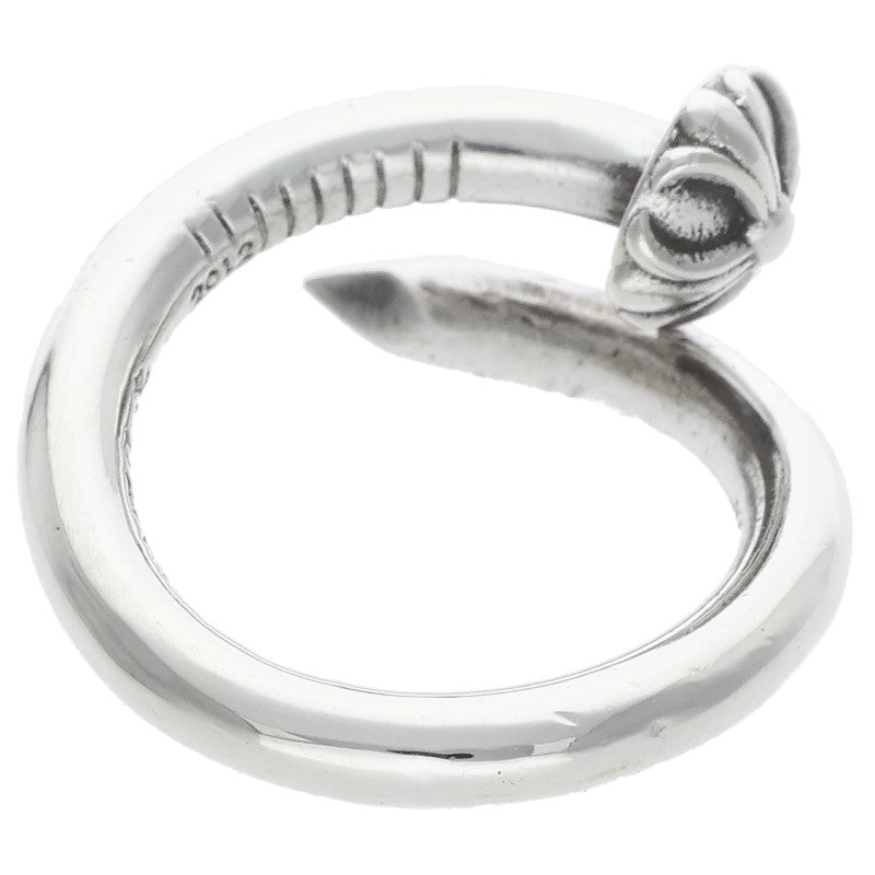 Chrome Hearts NAIL CRSBALL Silver Ring Size 10.5