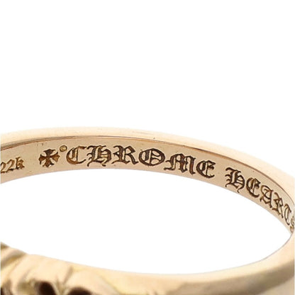 Chrome Hearts 22K Baby Classic K&T Gold Ring Size ONE SIZE