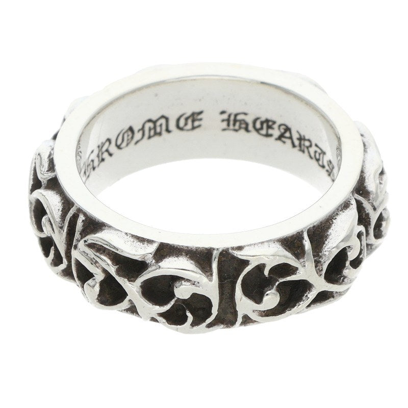 Chrome Hearts Eternity Vine Band Silver Ring Size US 8