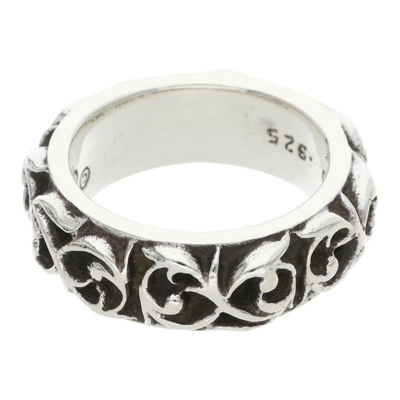 Chrome Hearts Eternity Vine Band Silver Ring Size US 8