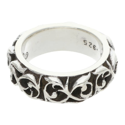 Chrome Hearts Eternity Vine Band Silver Ring Size US 8