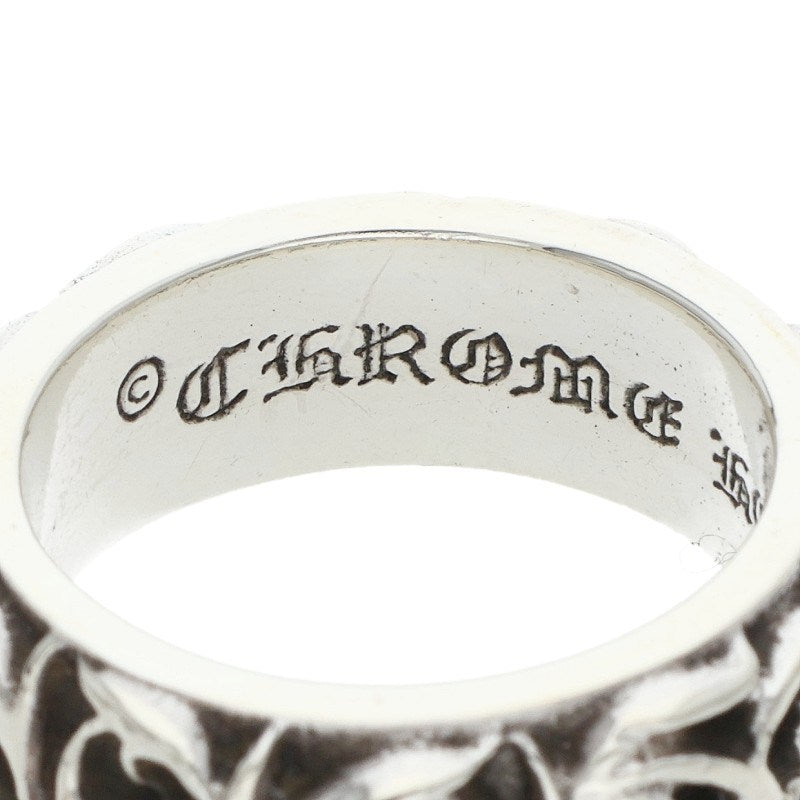 Chrome Hearts Eternity Vine Band Silver Ring Size US 8