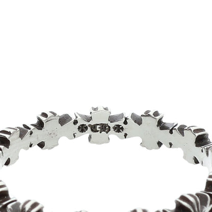Chrome Hearts TINY E CH PLUS BAND Silver Ring Size JP 19