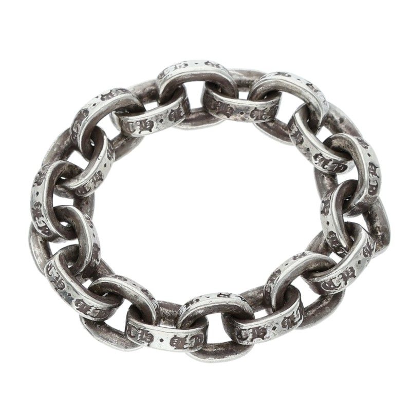 Chrome Hearts Paper Chain Silver Ring Size US 6