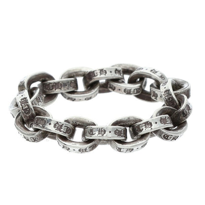 Chrome Hearts Paper Chain Silver Ring Size US 6