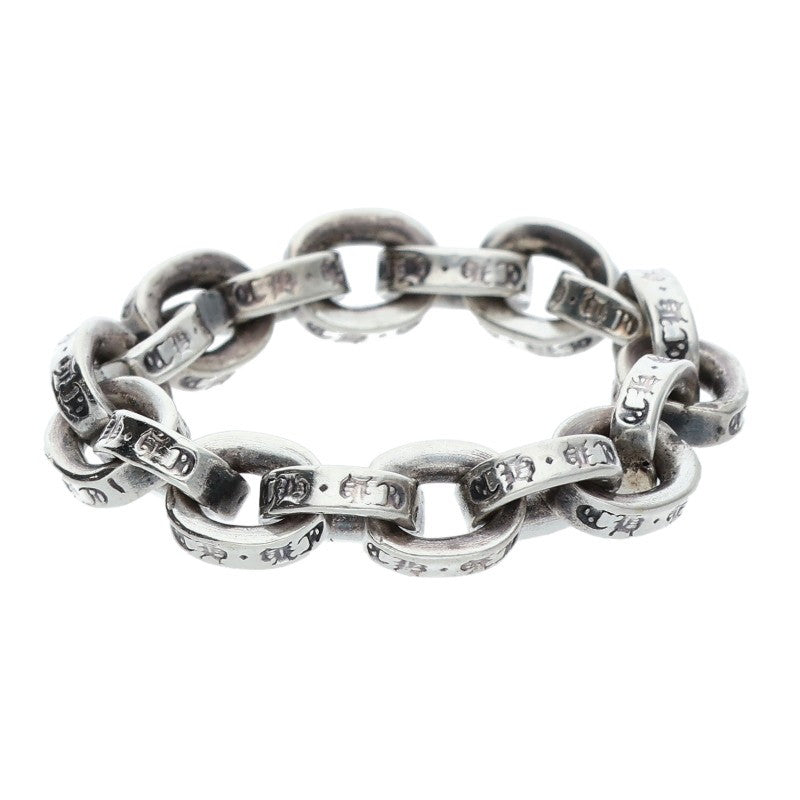 Chrome Hearts Paper Chain Silver Ring Size ONE SIZE