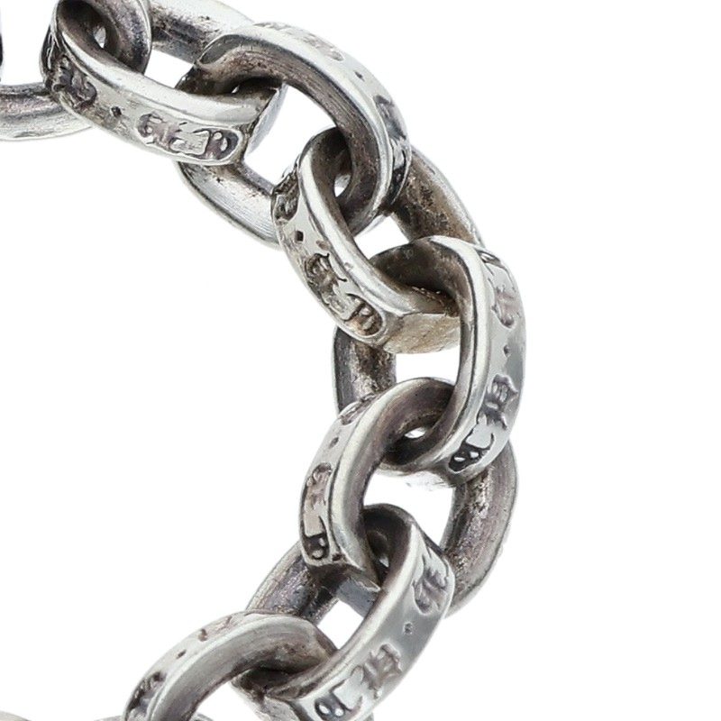 Chrome Hearts Paper Chain Silver Ring Size ONE SIZE