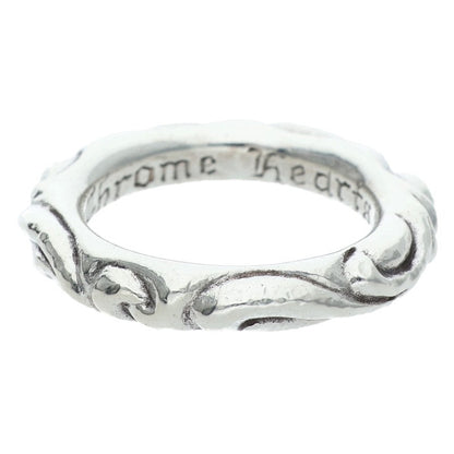 Chrome Hearts Scroll Band Silver Ring Size ONE SIZE