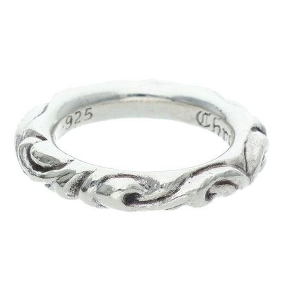 Chrome Hearts Scroll Band Silver Ring Size ONE SIZE