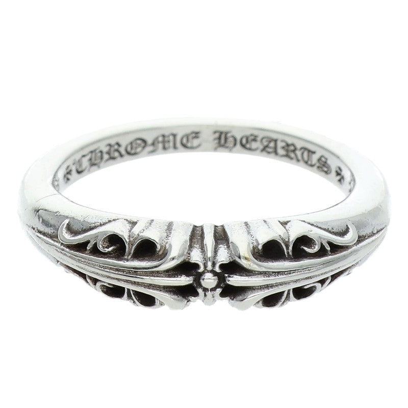 Chrome Hearts Baby Classic K&T Silver Ring Size US 6.5