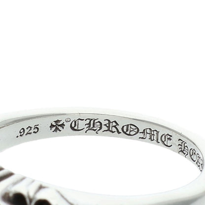 Chrome Hearts Baby Classic K&T Silver Ring Size US 6.5