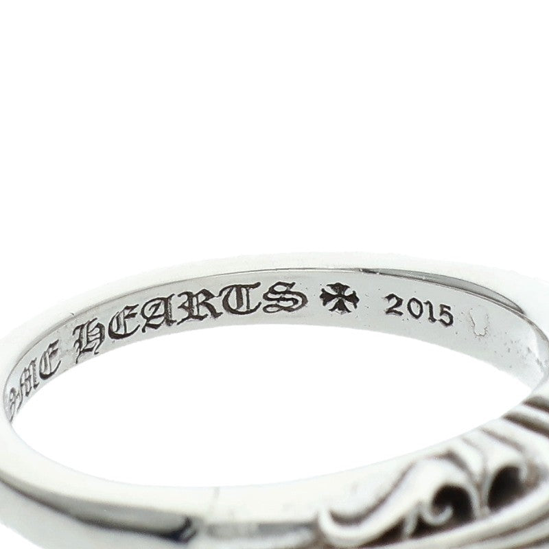 Chrome Hearts Baby Classic K&T Silver Ring Size US 6.5