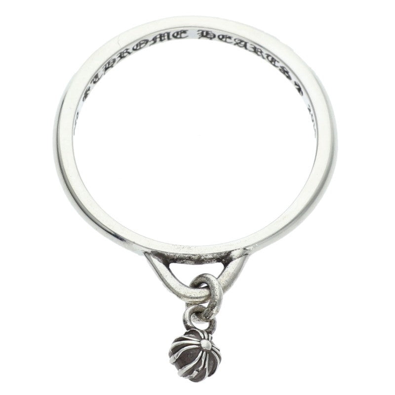 Chrome Hearts Stack Drop Bead Silver Ring Size US 6