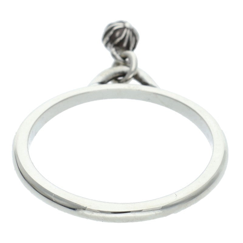 Chrome Hearts Stack Drop Bead Silver Ring Size US 6