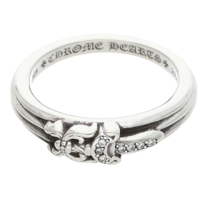 Chrome Hearts Baby Classic Dagger Diamond Ring Size US 7.5