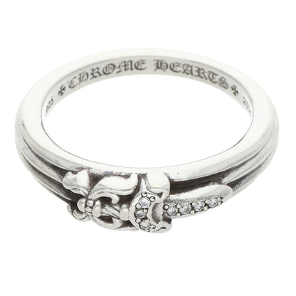 Chrome Hearts Baby Classic Dagger Diamond Ring Size US 7.5