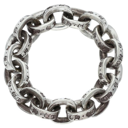 Chrome Hearts Paper Chain Silver Ring Size 12.5