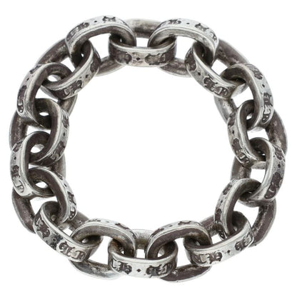Chrome Hearts Paper Chain Silver Ring Size 12.5