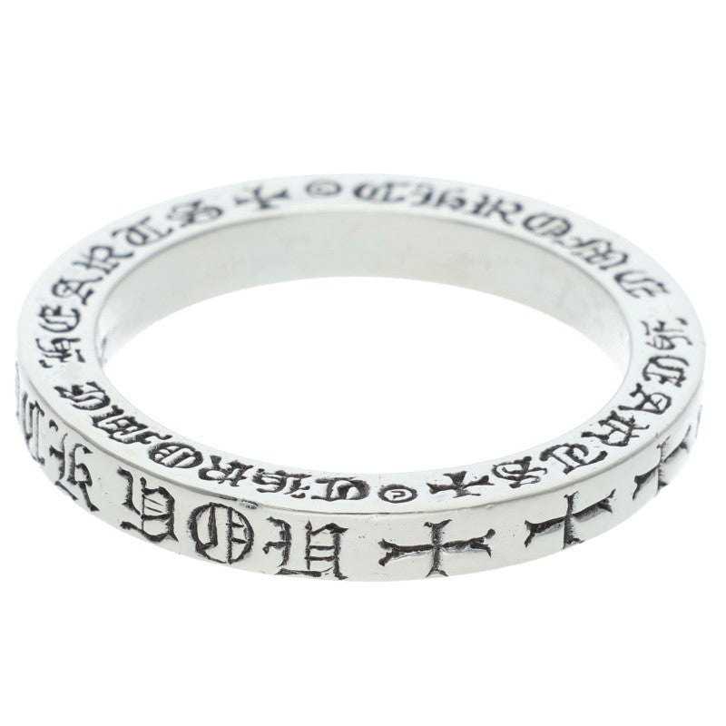 Chrome Hearts 3mm Spacer FUCKYOU Silver Ring Size ONE SIZE