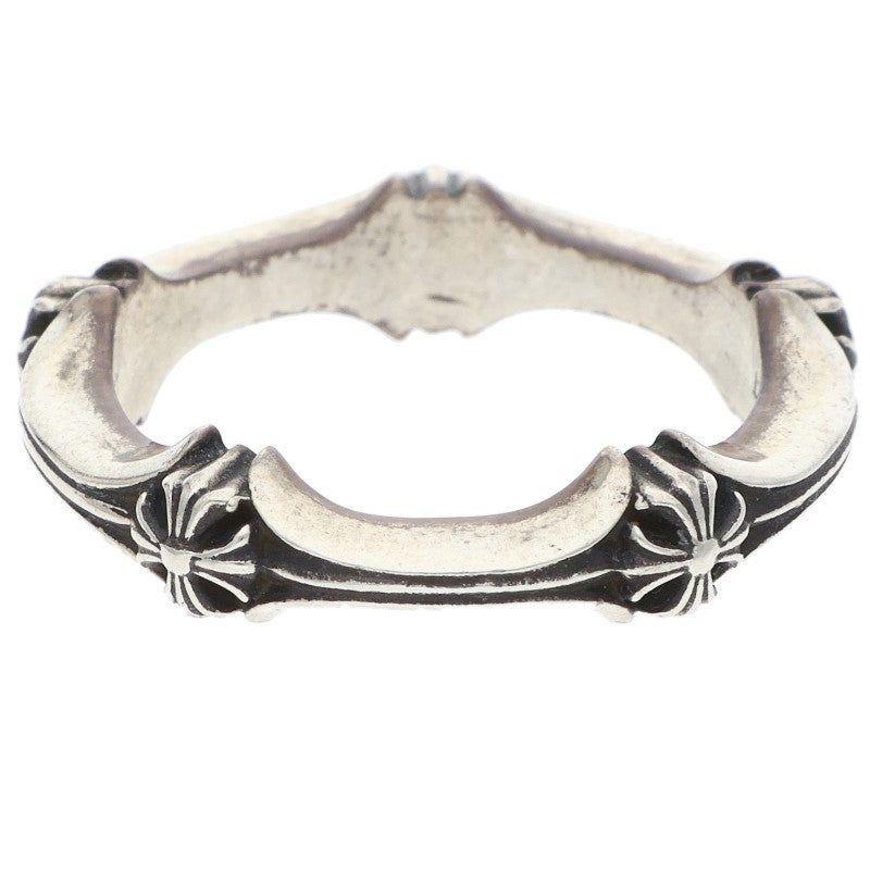 Chrome Hearts Plus And Bone Silver Ring Size ONE SIZE