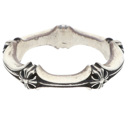 Chrome Hearts Plus And Bone Silver Ring Size ONE SIZE