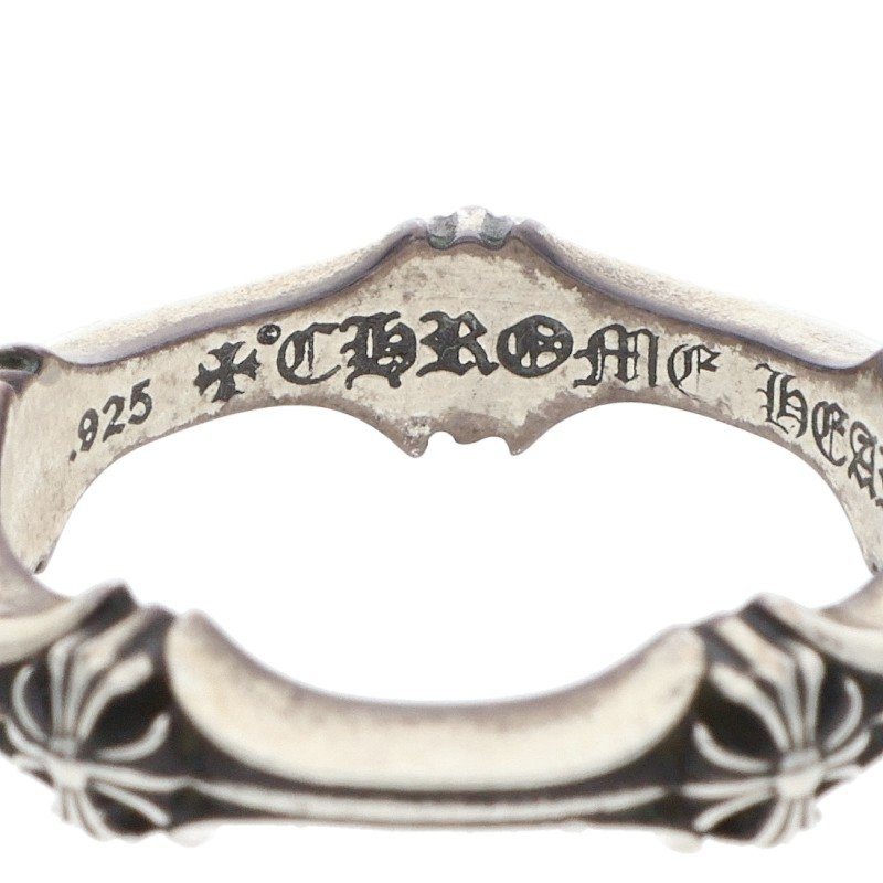 Chrome Hearts Plus And Bone Silver Ring Size ONE SIZE