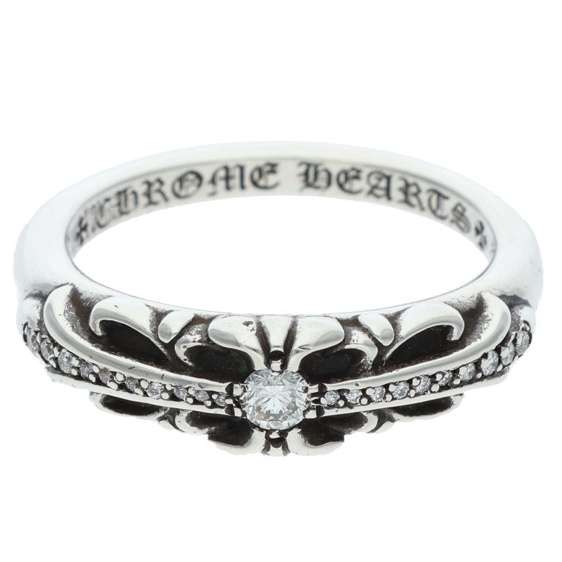 Chrome Hearts Baby Classic Floral Diamond Ring Size ONE SIZE