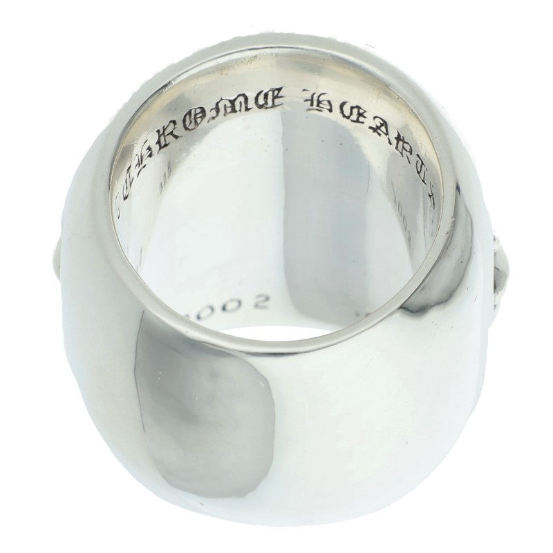 Chrome Hearts Classic Oval Cross Silver Ring Size ONE SIZE