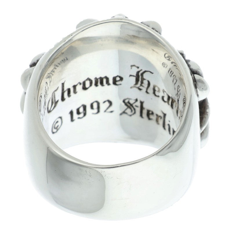 Chrome Hearts KEEPER Sterling Silver Ring Size US 6