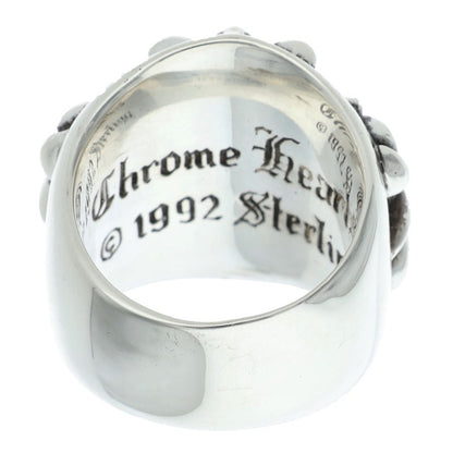Chrome Hearts KEEPER Sterling Silver Ring Size US 6
