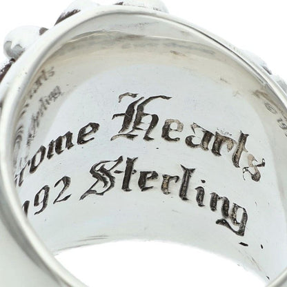 Chrome Hearts KEEPER Sterling Silver Ring Size US 6