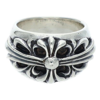 Chrome Hearts Floral Cross Silver Ring Size ONE SIZE