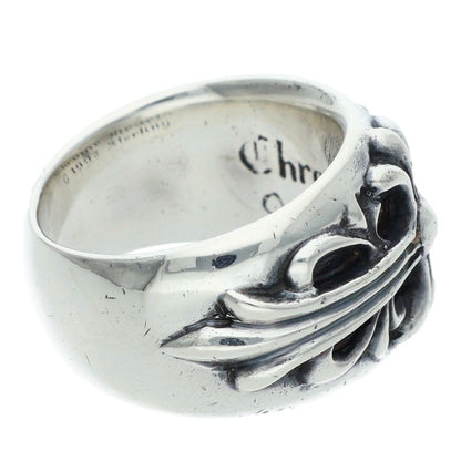 Chrome Hearts Floral Cross Silver Ring Size ONE SIZE