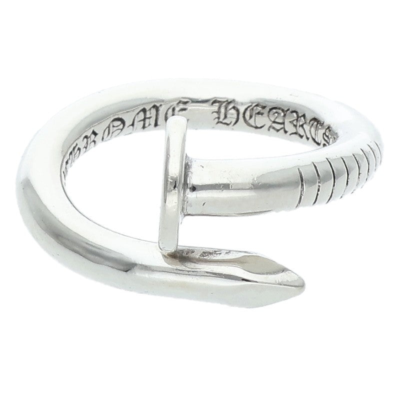 Chrome Hearts NAIL FLAT Silver Ring Size US 4