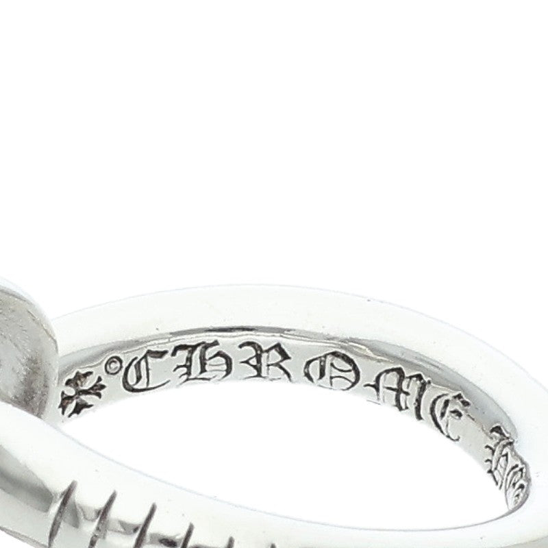 Chrome Hearts NAIL FLAT Silver Ring Size US 4