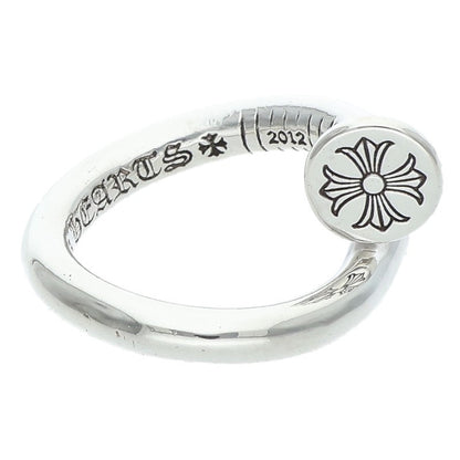Chrome Hearts NAIL FLAT Silver Ring Size US 4