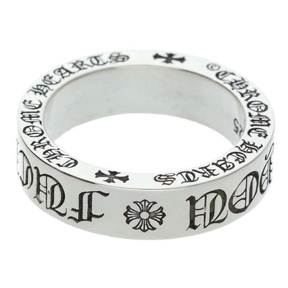 Chrome Hearts 6mm SPACER FUCKYOU Silver Ring Size ONE SIZE