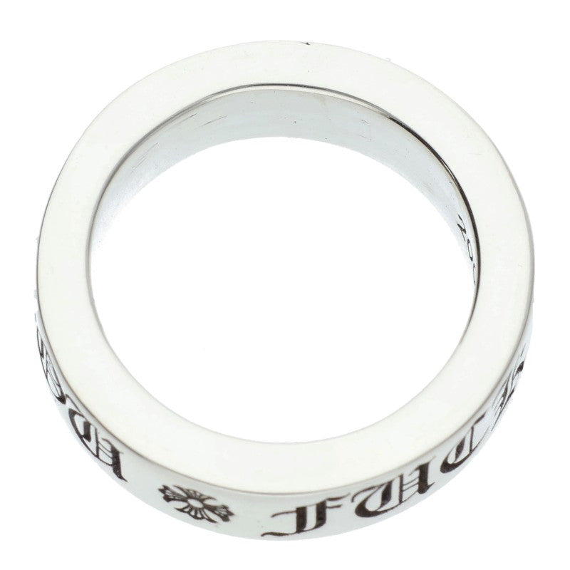 Chrome Hearts 6mm SPACER FUCKYOU Silver Ring Size ONE SIZE
