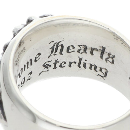 Chrome Hearts FLRL CRS Sterling Silver Ring Size ONE SIZE