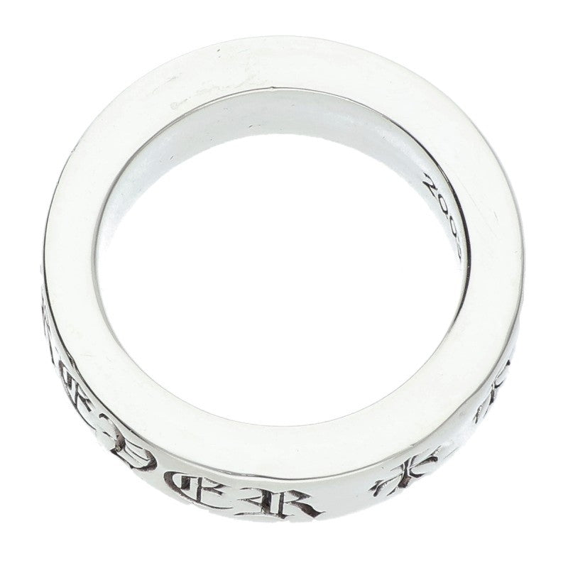Chrome Hearts 6mm SPACER FOREVER Silver Ring Size US 6.5